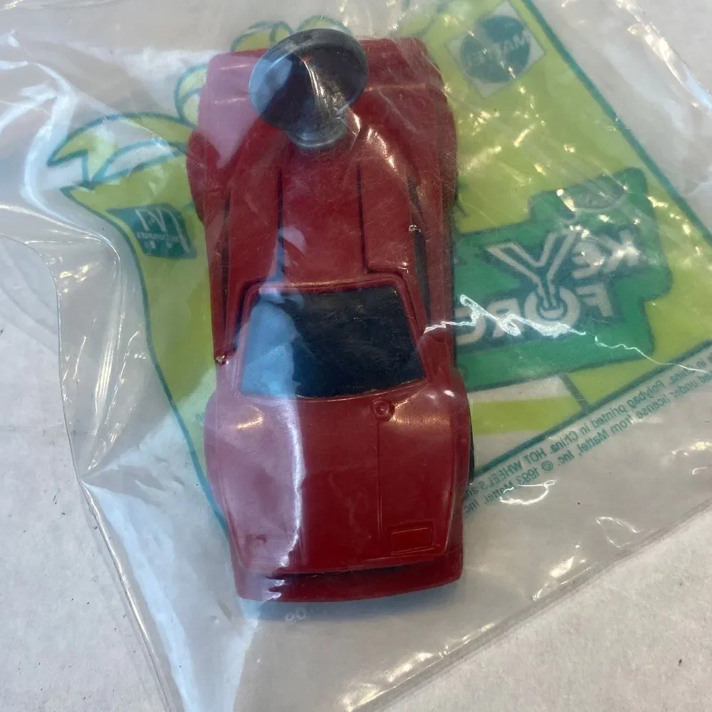 NIP Vtg McDonald’s Happy Meal Toy Mattel Totally Toy Holiday Key Force Car 1993